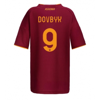 Billige Fotballdrakt AS Roma Artem Dovbyk #9 Replika Hjemmedrakt Dame 2025-26 Kortermet